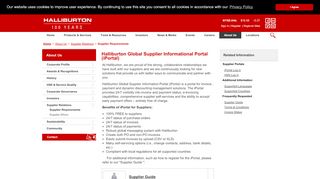 
                            7. halliburton-global-supplier-informational-portal - Halliburton