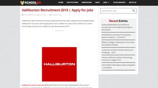 
                            9. Halliburton Recruitment 2019 | Apply for Jobs - …