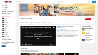 
                            8. Hallmark Channel - YouTube