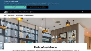 
                            1. Halls of residence | UAL
