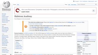 
                            6. Halstrom Academy - Wikipedia