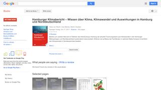 
                            7. Hamburger Klimabericht – Wissen über Klima, Klimawandel und ...