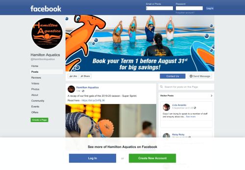 
                            3. Hamilton Aquatics - Posts | Facebook