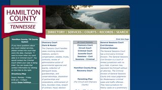 
                            8. Hamilton County, TN Courts System