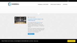 
                            1. Handball Bundesliga, Ergebnisse & mehr » SIS …