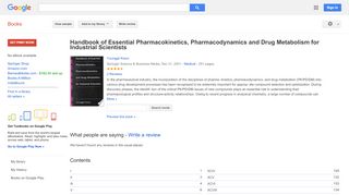 
                            4. Handbook of Essential Pharmacokinetics, Pharmacodynamics and Drug ...