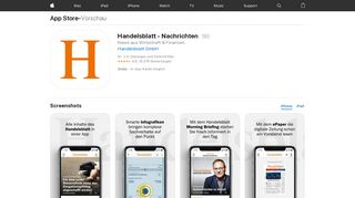 
                            8. ‎Handelsblatt - Nachrichten im App Store