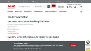 
                            9. Händler-Info | AL-KO Gardentech