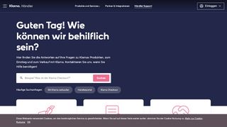 
                            8. Händler Support - Klarna Österreich