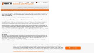 
                            4. Händlerbereich bei mobile.de ab sofort noch attraktiver