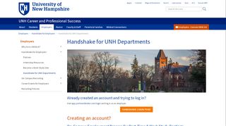 
                            4. Handshake for UNH Departments | UNH Career and Professional ...