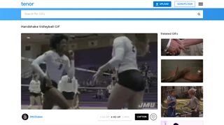 
                            9. Handshake Volleyball GIF - Handshake Volleyball Jmu - Discover ...