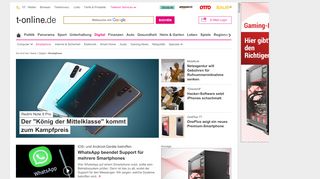 
                            1. Handys, Smartphones, Tablet-PC und ... - t-online.de