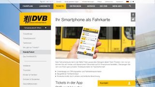 
                            2. HandyTicket Deutschland - DVB | Dresdner Verkehrsbetriebe AG
