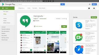 
                            10. Hangouts - Apps on Google Play