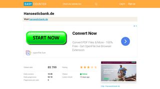 
                            11. Hanseaticbank.de: Hanseatic Bank: Kreditkarte, Kredit ...