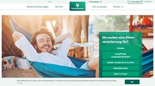 
                            6. HanseMerkur Reiseversicherung - online buchen