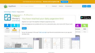 
                            6. Happay Admin - Android app on AppBrain