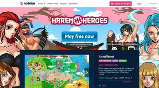 
                            2. Harem Heroes - Action Adventure Sex Game | Nutaku