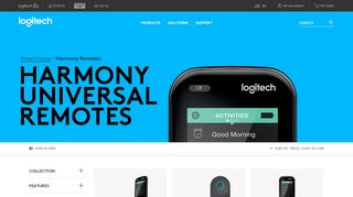 
                            9. Harmony Remotes, Universal Remote Controls | Logitech