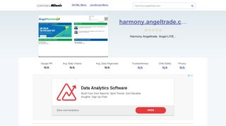 
                            9. Harmony.angeltrade.com website. Harmony.