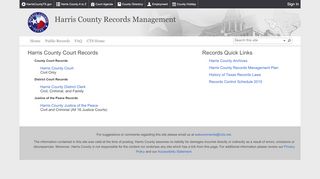 
                            2. Harris County Court Records - Harris County Records Management