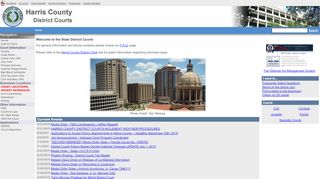 
                            6. Harris County District Courts