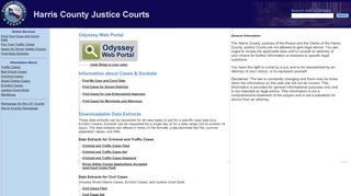 
                            3. Harris County JP Court - Justice of the Peace Courts