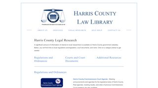 
                            7. Harris County Legal Research — Harris County Law Library