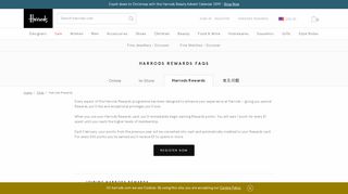 
                            7. Harrods Rewards | Frequently Asked Questions | Harrods.com
