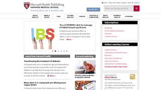 
                            9. Harvard Health: Health Information and Medical Information