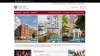 
                            11. Harvard University Housing: Home