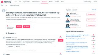 
                            9. Has anyone heard positive reviews about Seabrook Primary school in ...