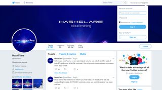 
                            5. HashFlare (@hashflare) | Twitter