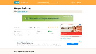 
                            7. Haspa-direkt.de: Haspa Direkt - Easy Counter
