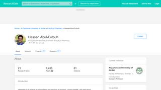 
                            8. Hassan Abul-Futouh - researchgate.net