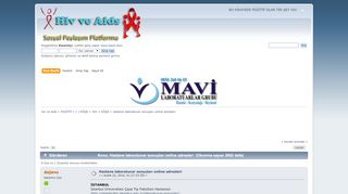 
                            1. Hastane laboratuvar sonuçları online adresleri - HIV ...
