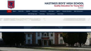 
                            4. Hastings Boys' High School - Home