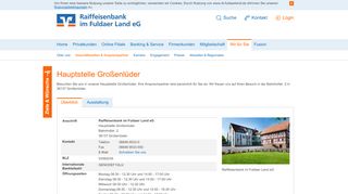 
                            4. Hauptstelle Großenlüder - Raiffeisenbank eG Großenlüder