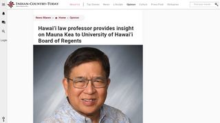 
                            9. Hawai‘i law professor provides insight on Mauna Kea to ...