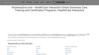 
                            8. Hcinteractive.com - HealthCare Interactive Online …