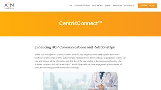 
                            2. HCP Engagement Portal - AHM