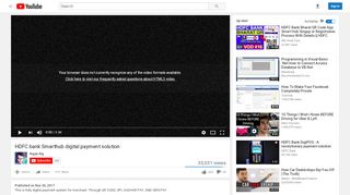 
                            6. HDFC bank Smarthub digital payment solution - YouTube