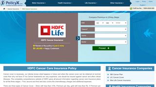 
                            8. HDFC Cancer Care Plan - PolicyX.com