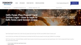 
                            6. Hdfc Forex Plus Prepaid Card Online Login - How …