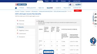 
                            8. HDFC Life Super Income Plan Benefits - …