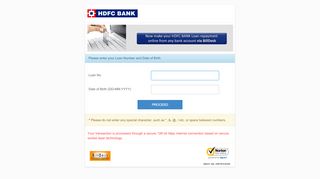 
                            10. HDFC Loan EMI Bill Payments :: Billdesk