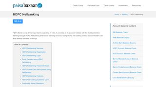
                            7. HDFC Netbanking - Login, Registration, Reset …