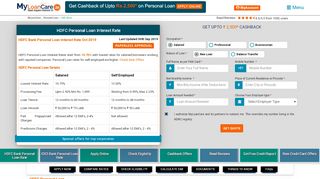 
                            3. HDFC Personal Loan Interest Rate @ 10.75% | Aug 2019 ...