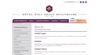 
                            7. HDGH - VICNET Login for HDGH